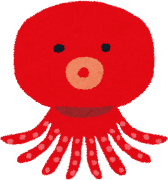 Cute Cartoon Octopus Illustration