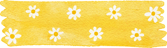 Floral Washi Tape 